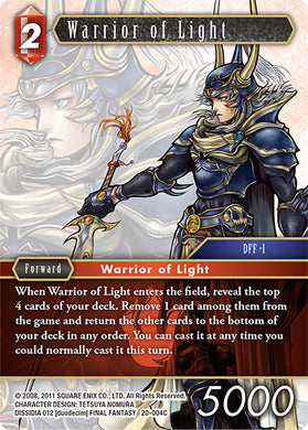 20-004C Warrior of Light