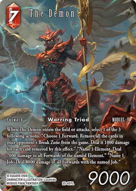 20-007L The Demon Full Art Foil