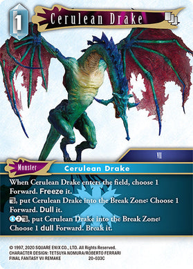 20-033C Cerulean Drake (Foil)