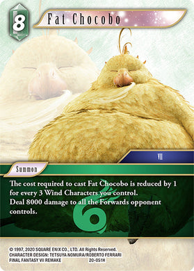 20-051H Fat Chocobo (Foil)