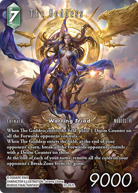 20-057L The Goddess Full Art Foil