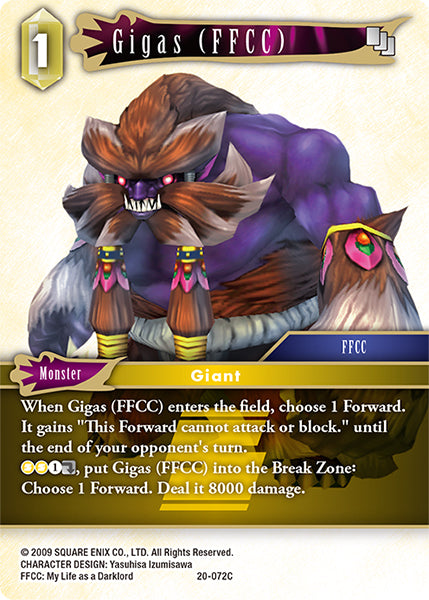 20-072C Gigas (FFCC)