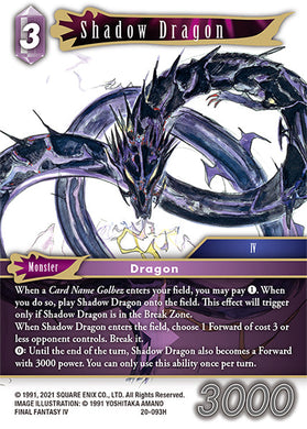 20-093H Shadow Dragon (Foil)