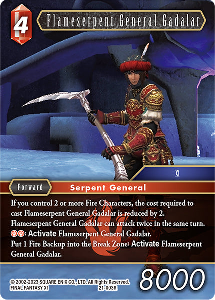 21-003R Flameserpent General Gadalar