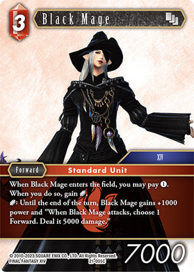 21-005C Black Mage (Foil)