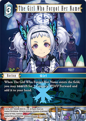 21-033R The Girl Who Forgot Her Name (Foil)