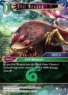 21-041C Evil Weapon (Foil)
