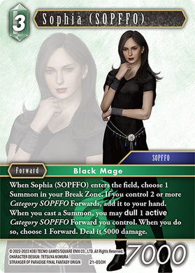 21-050H Sophia (SOPFFO) (Foil)