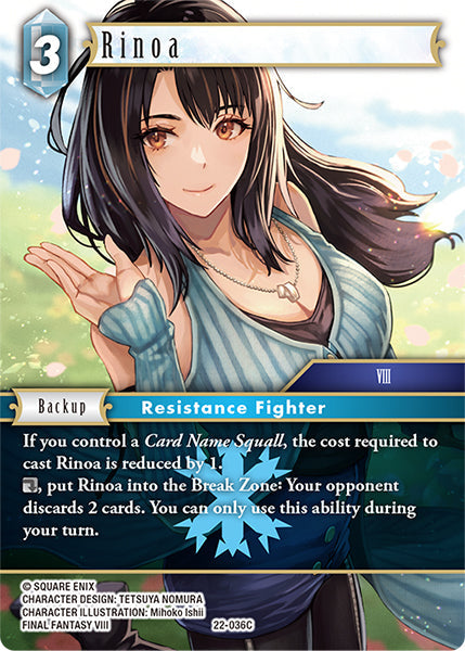 22-036C Rinoa (Foil)