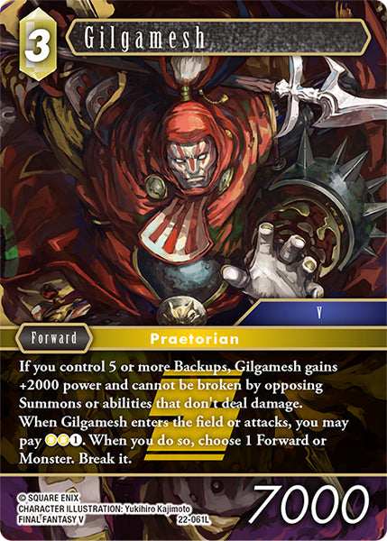 22-061L Gilgamesh (Foil)