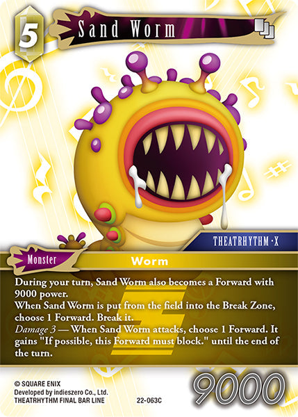 22-063C Sand Worm (Foil)