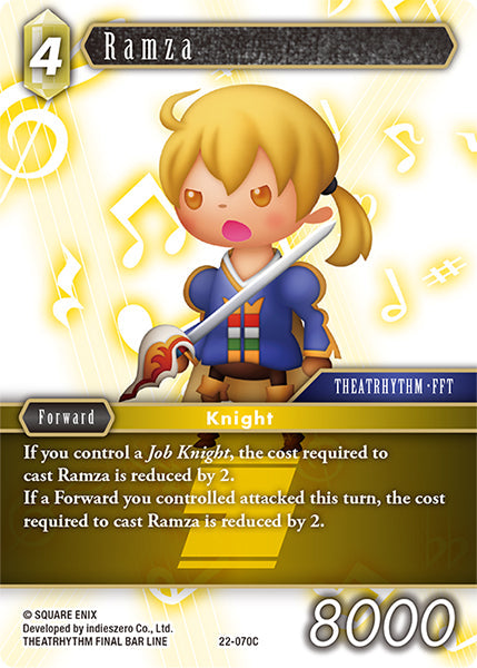 22-070C Ramza (Foil)