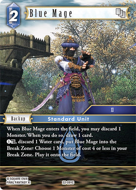 22-091C Blue Mage (Foil)