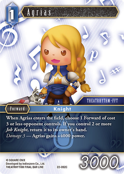 22-092C Agrias (Foil)