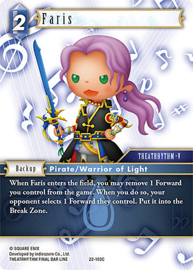 22-103C Faris (Foil)