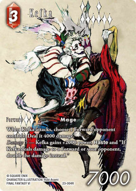 23-004R Kefka Full Art Foil