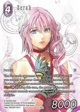 23-088L Serah Full Art Foil