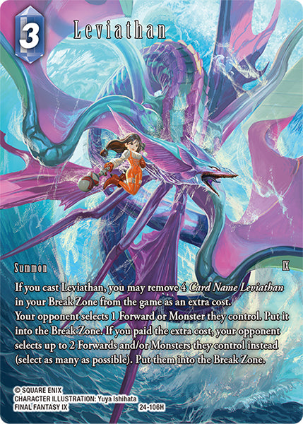 24-106H Leviathan Full Art Foil