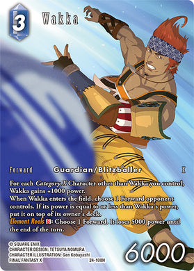 24-108H Wakka Full Art Foil