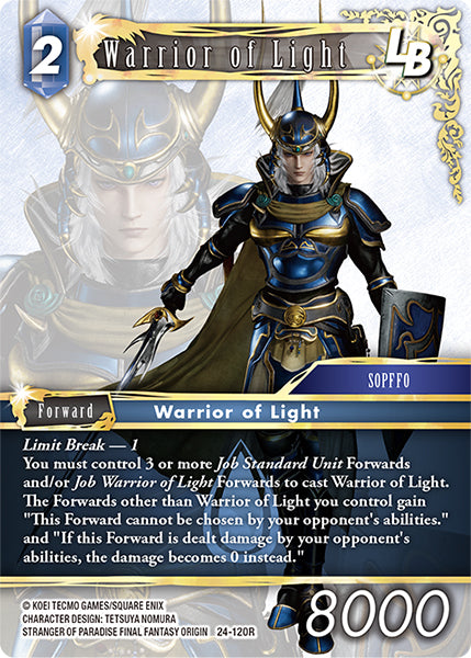 24-120R Warrior of Light (Foil)