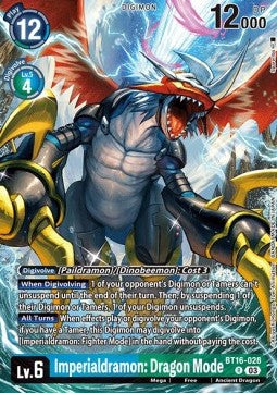 BT16-028 Imperialdramon: Dragon Mode Alternative Art