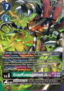 BT16-046 GranKuwagamon ACE Alternative Art