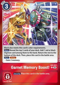 LM-033 Garnet Memory Boost