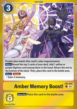 LM-035 Amber Memory Boost