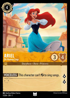 1/204 Ariel, On Human Legs