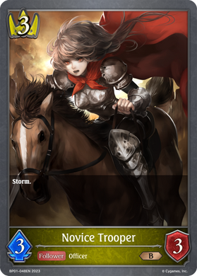BP01-048EN Novice Trooper