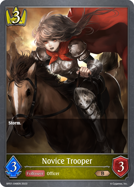 BP01-048EN Novice Trooper