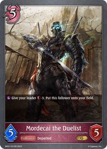 BP01-P21EN Mordecai the Duelist