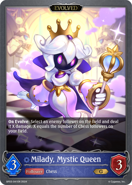 BP03-041EN Milady, Mystic Queen