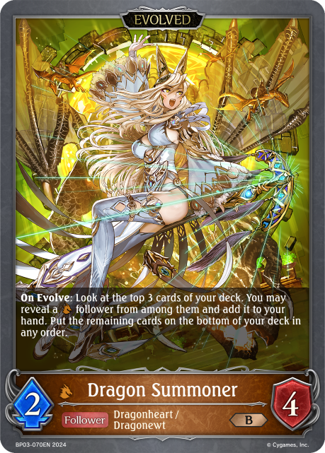 BP03-070EN Dragon Summoner