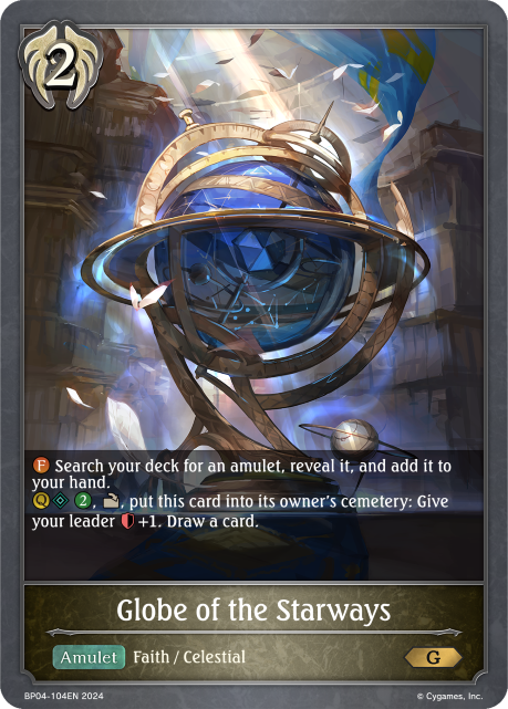 BP04-104EN Globe of the Starways