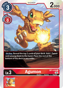 BT1-010 Agumon (RB01)