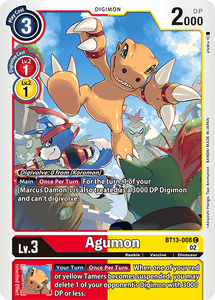 BT13-008 Agumon