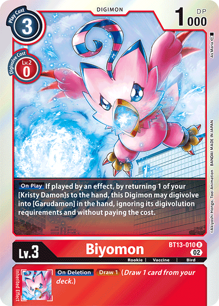 BT13-010 Biyomon