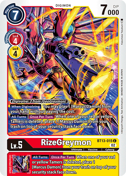 BT13-015 RizeGreymon