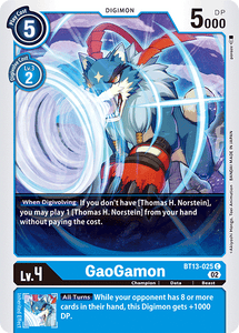 BT13-025 GaoGamon