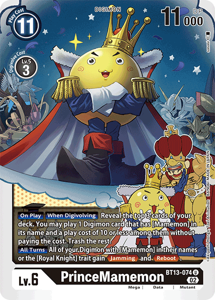 BT13-074 PrinceMamemon