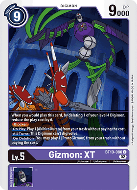 BT13-086 Gizmon: XT