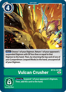 BT13-107 Vulcan Crusher