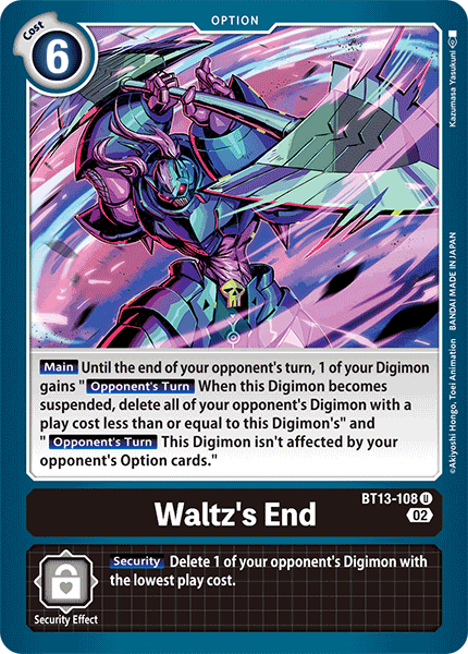 BT13-108 Waltz's End