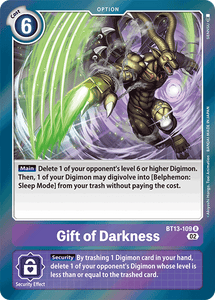 BT13-109 Gift of Darkness