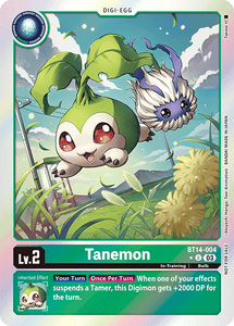 BT14-004 Tanemon (Foil)