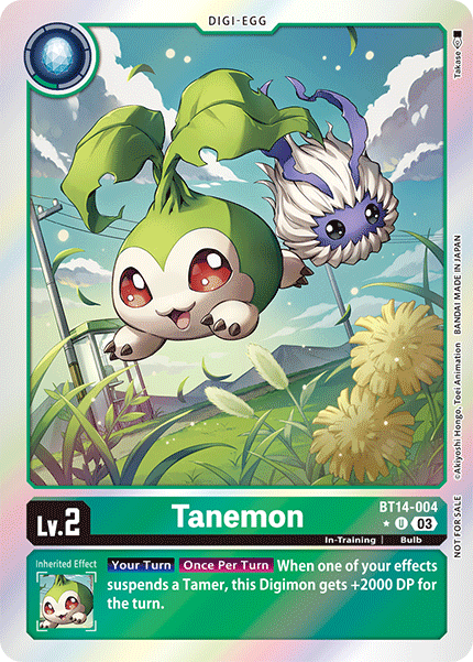 BT14-004 Tanemon (Foil)