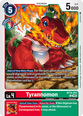 BT14-013 Tyrannomon