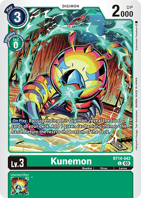 BT14-042 Kunemon