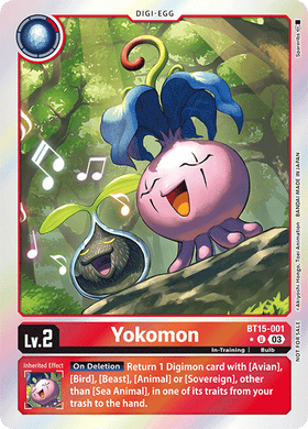 BT15-001 Yokomon (Foil)
